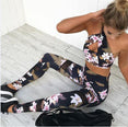 Two Piece Set Sport Gym Yoga Suit