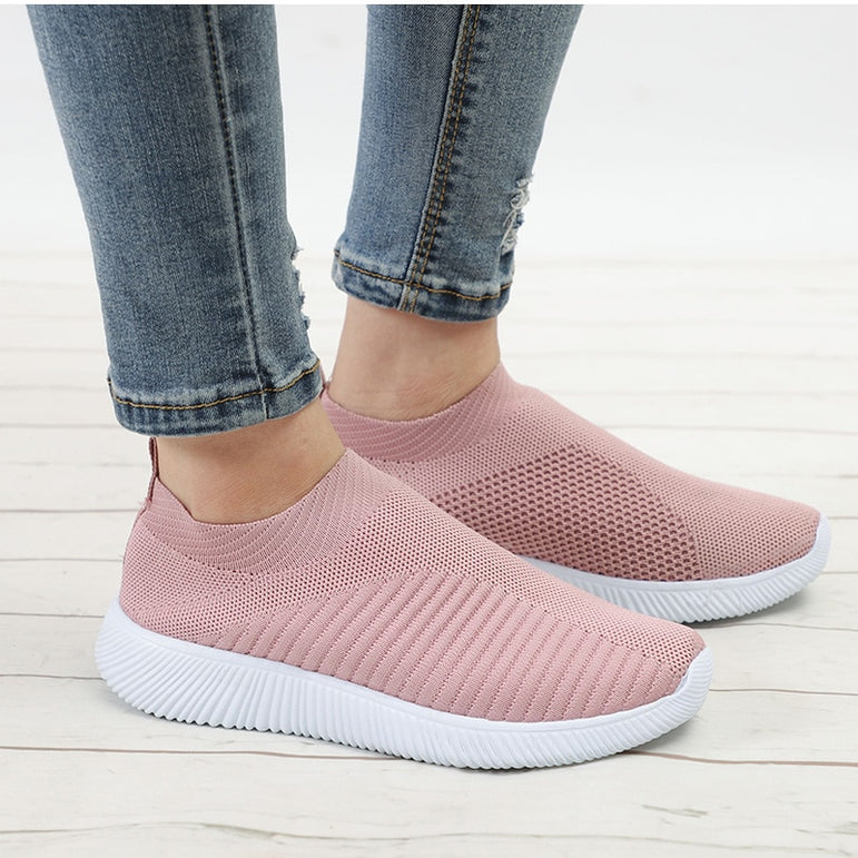 Casual Slip On Air Mesh Soft Shoes Women Sneaker