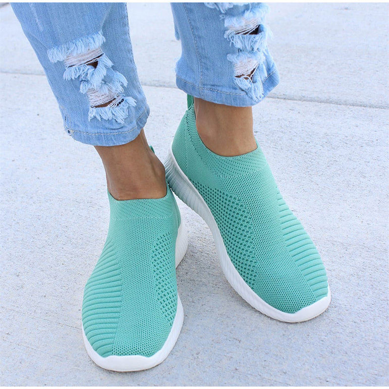 Casual Slip On Air Mesh Soft Shoes Women Sneaker