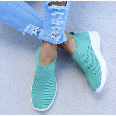 Casual Slip On Air Mesh Soft Shoes Women Sneaker