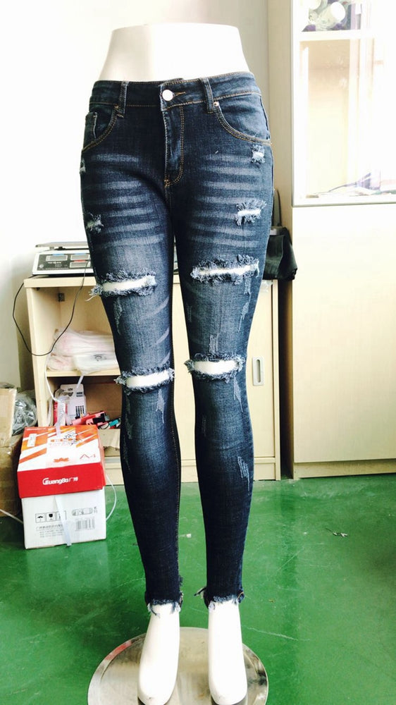 High Waist push up Denim Jeans Women Pants