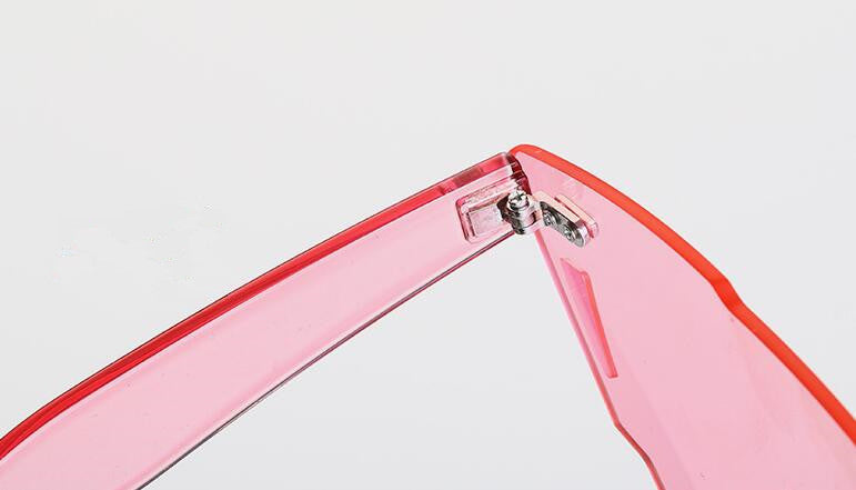 Sexy Cateye Rimless Sunglasses