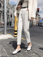 Casual Style High Waist Elegant Pants