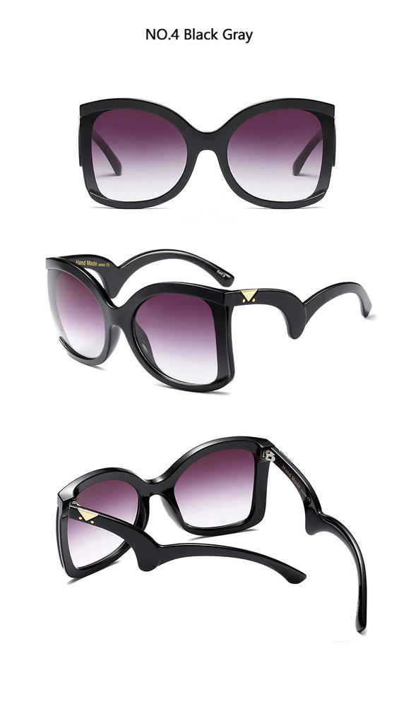 Luxury Oversized Shades Italy Sunglasses