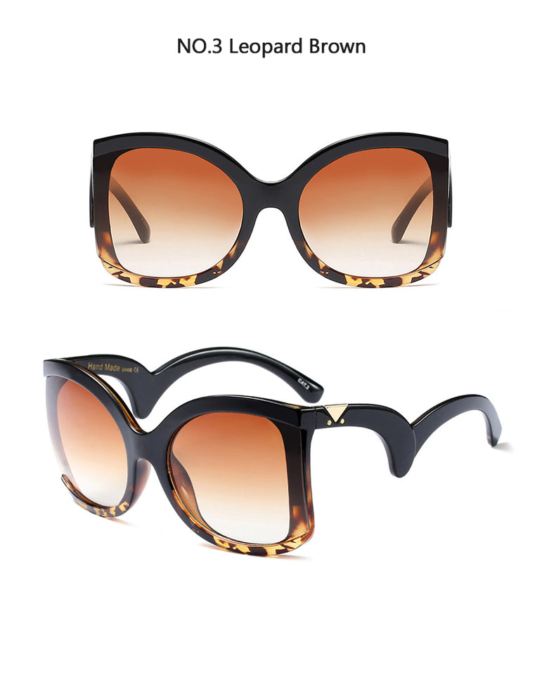 Luxury Oversized Shades Italy Sunglasses