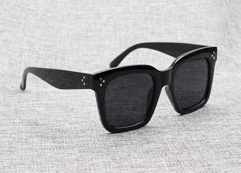 Square Three Dots Vintage Sunglasses