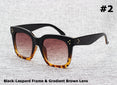 Square Three Dots Vintage Sunglasses