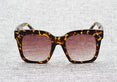 Square Three Dots Vintage Sunglasses