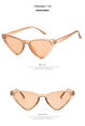 Cute Cat Eye Vintage Oval Sunglasses