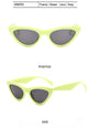 Elegant Gradient Vintage Cat Eye Sunglasses