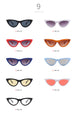 Elegant Gradient Vintage Cat Eye Sunglasses