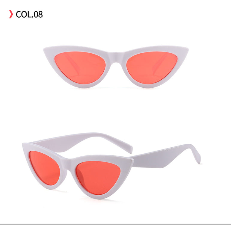 Elegant Gradient Vintage Cat Eye Sunglasses