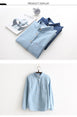 Elegant Clothing Women Denim Blouses