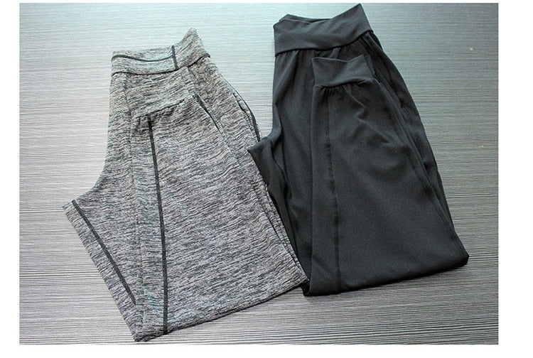 Women Running Loose Sport Yoga Pants