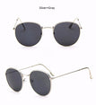 Retro Round Pilot Women Sunglasses