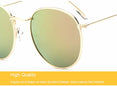 Retro Round Pilot Women Sunglasses