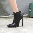 Super Women Boots Pointed Toe High Heel