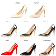 Thin Pointed Toe Bridal Women Pumps High Heels