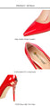 Thin Pointed Toe Bridal Women Pumps High Heels