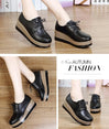 Leather Casual Shoes Breathable Sneaker