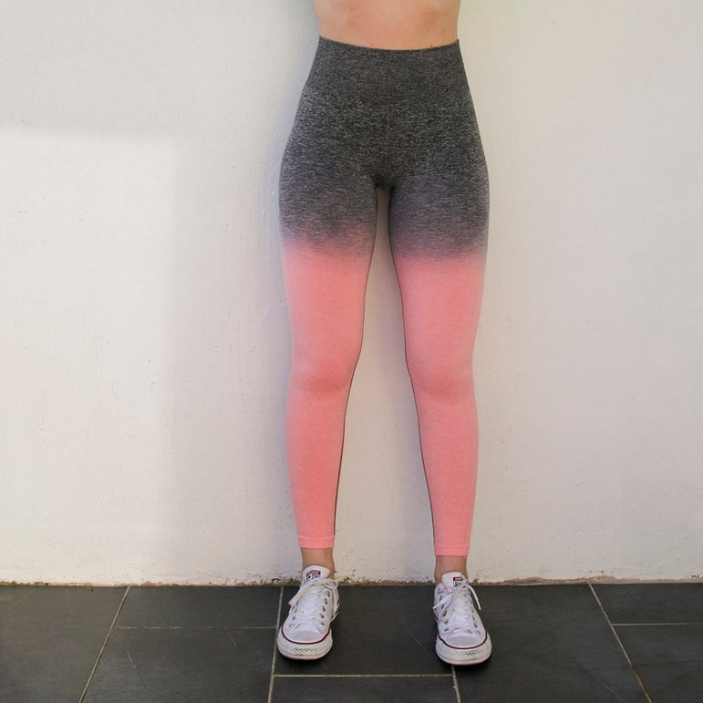 Women Ombre Seamless Leggings