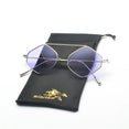 Vintage Hip Hop Goggles Purple Sunglasses