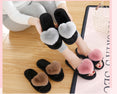 Love Heart Cotton Women Slippers