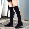 Women Faux Suede Women Over The Knee Boots