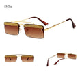 Rimless Retro Shades Small Sunglasses