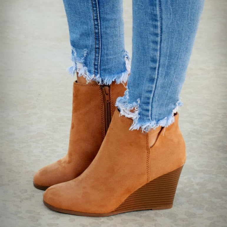 Pointed Toe Booties Winter Women Ankle Boots