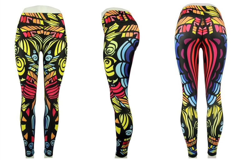 Print Yoga Women Unique Fitness Leggings