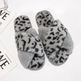 Faux Fur Fashion Warm Women Home Slippers