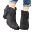 Pointed Toe Booties Winter Women Ankle Boots