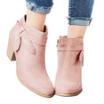 Pointed Toe Booties Winter Women Ankle Boots