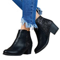 Pointed Toe Booties Winter Women Ankle Boots