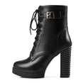 Super High Heel Platform Lady Ankle Boot