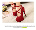 Ankle Strap Woman Party Pumps