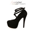 Ankle Strap Woman Party Pumps