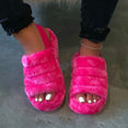 Indoor plush Comfortable Slippers