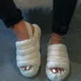 Indoor plush Comfortable Slippers