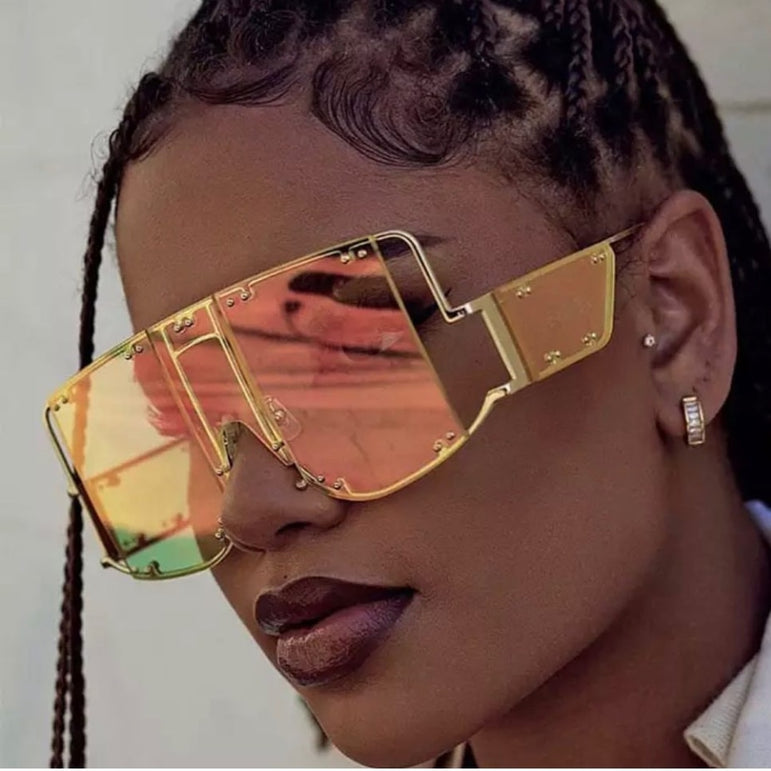 Luxury Square Oversized Women Sunglasses