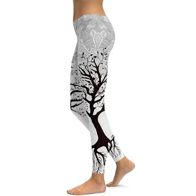 Print Yoga Women Unique Fitness Leggings