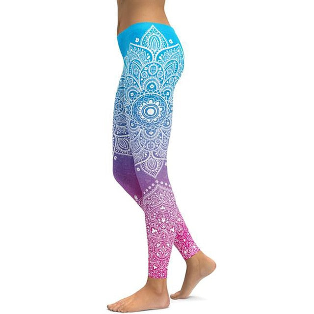 Print Yoga Women Unique Fitness Leggings