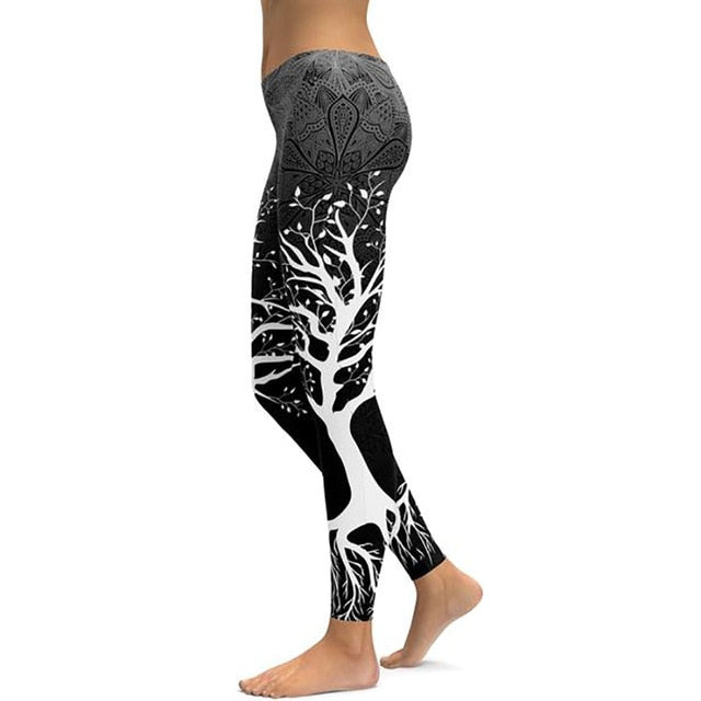 Print Yoga Women Unique Fitness Leggings