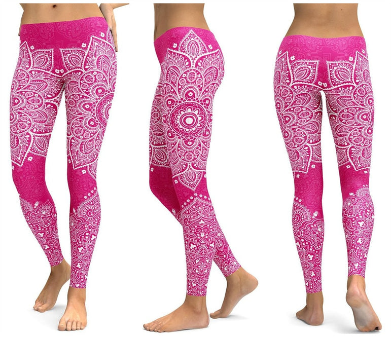 Print Yoga Women Unique Fitness Leggings