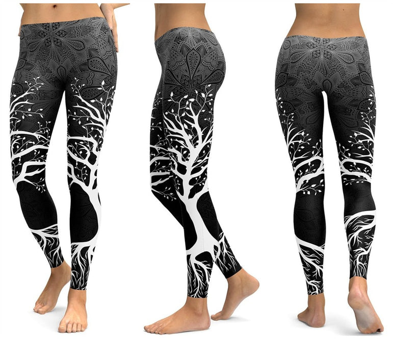 Print Yoga Women Unique Fitness Leggings