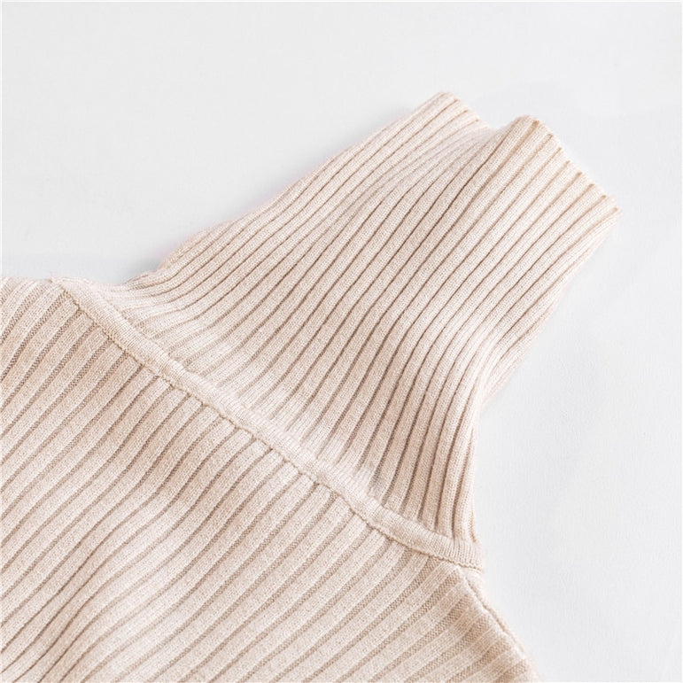 Spring Knitted Turtleneck Casual Pullovers