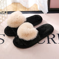 Love Heart Cotton Women Slippers