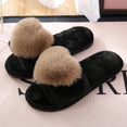 Love Heart Cotton Women Slippers