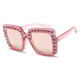 Square Shades Shining Diamond Sunglasses